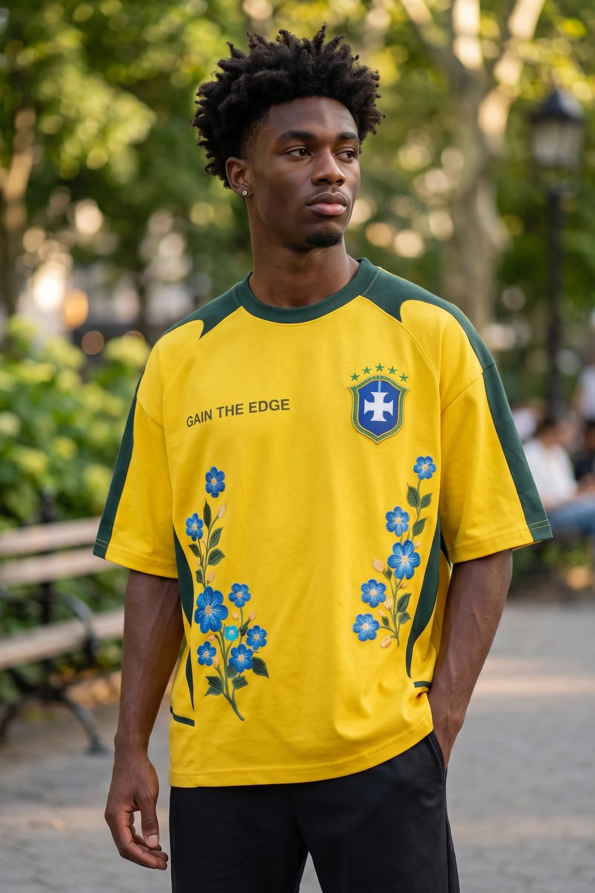 BRAZIL EMBROIDERED JERSEY - Image 3