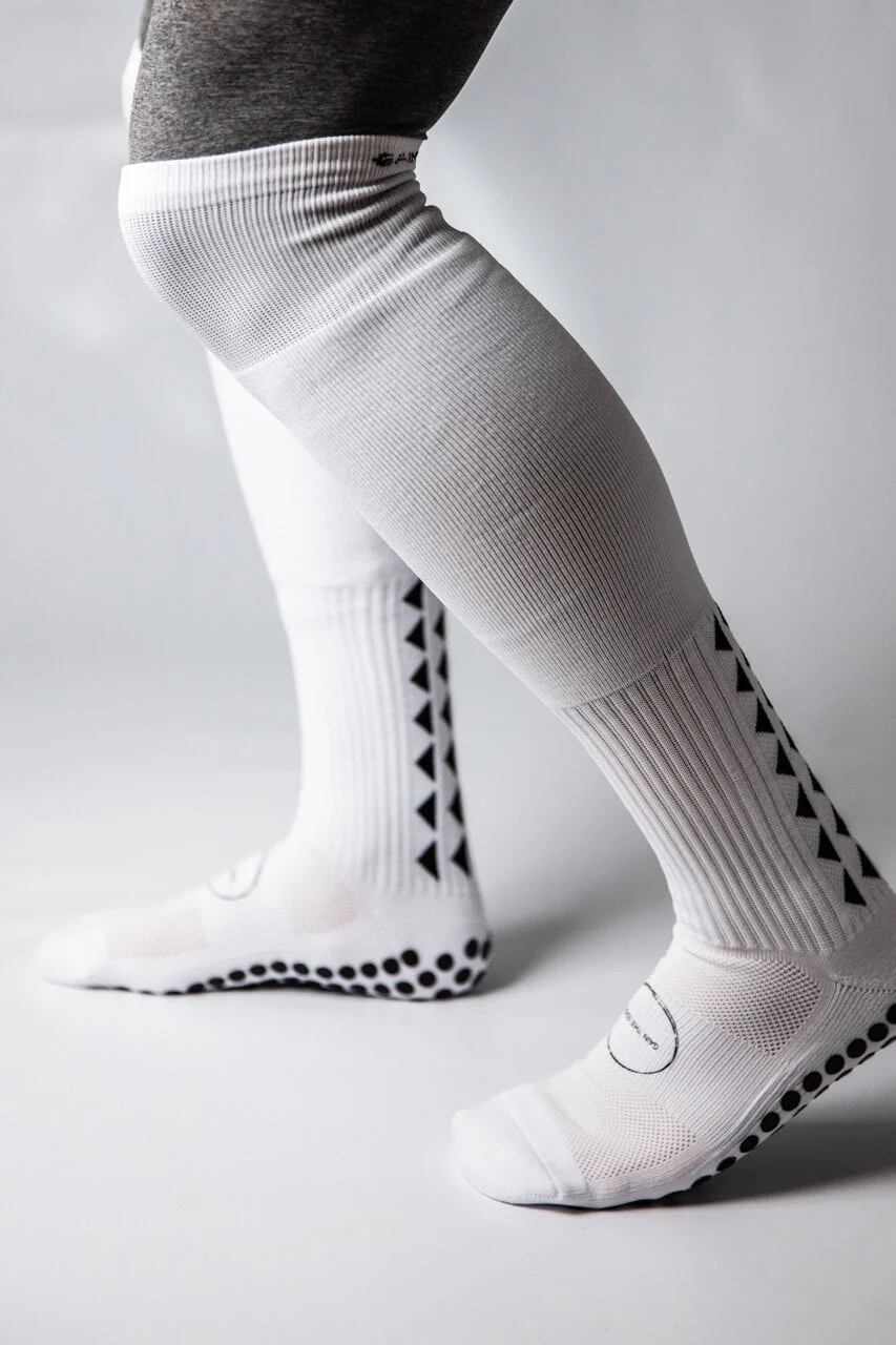 GRIP SOCKS 2.0  Full Length - White - Image 5